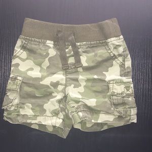 Camo Cargo Shorts